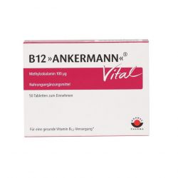 Витамин В12 Ankermann Vital (Метилкобаламин) табл. 100мкг 50шт. в Новосибирске и области фото