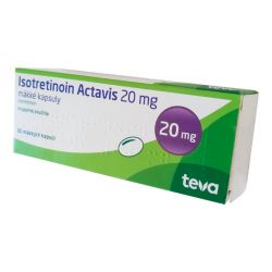Изотретиноин Actavis (аналог Акненормин, Aknenormin) капс. 20мг 30шт в Новосибирске и области фото